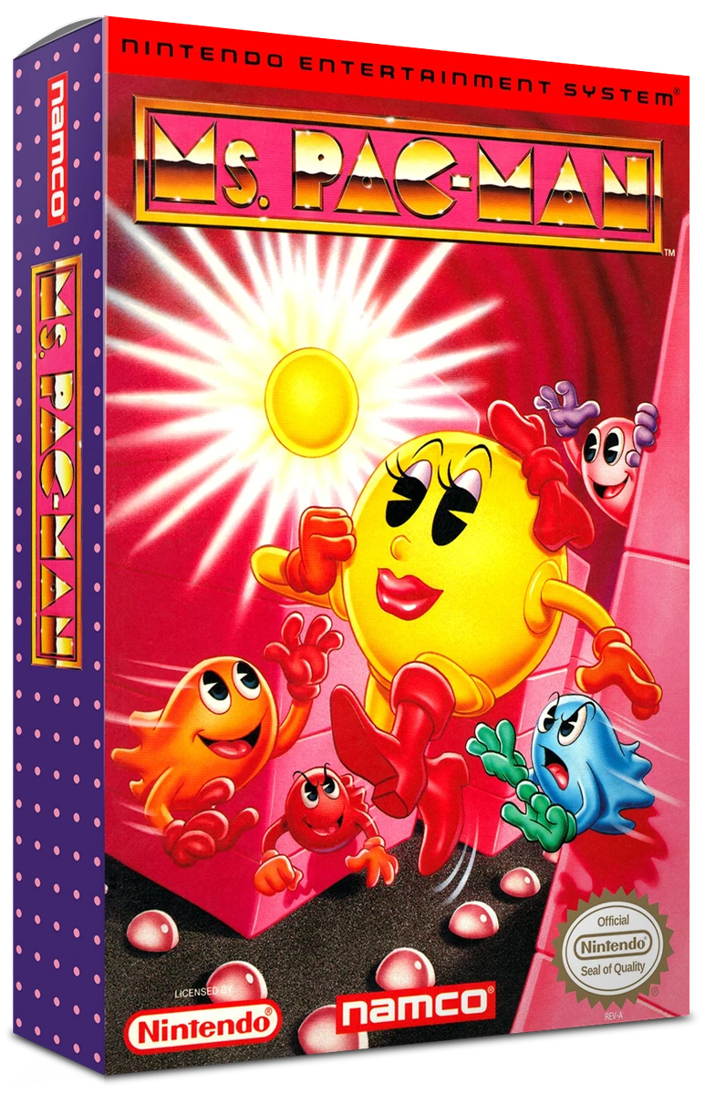 Ms. Pac-Man [Namco] box art