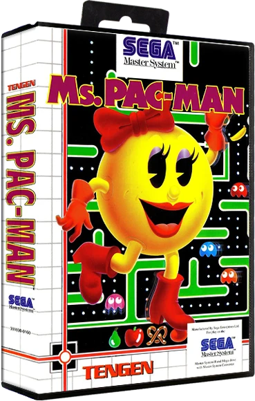 Ms Pac-Man box art