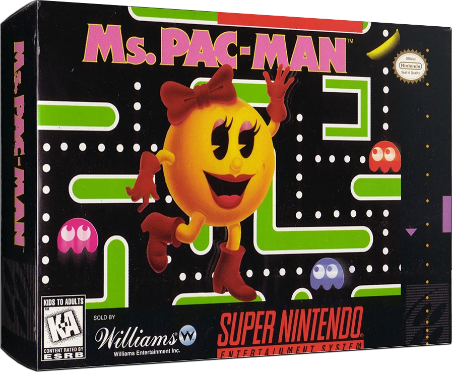 Ms. Pac-Man box art
