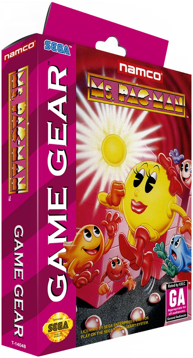 Ms Pac Man box art