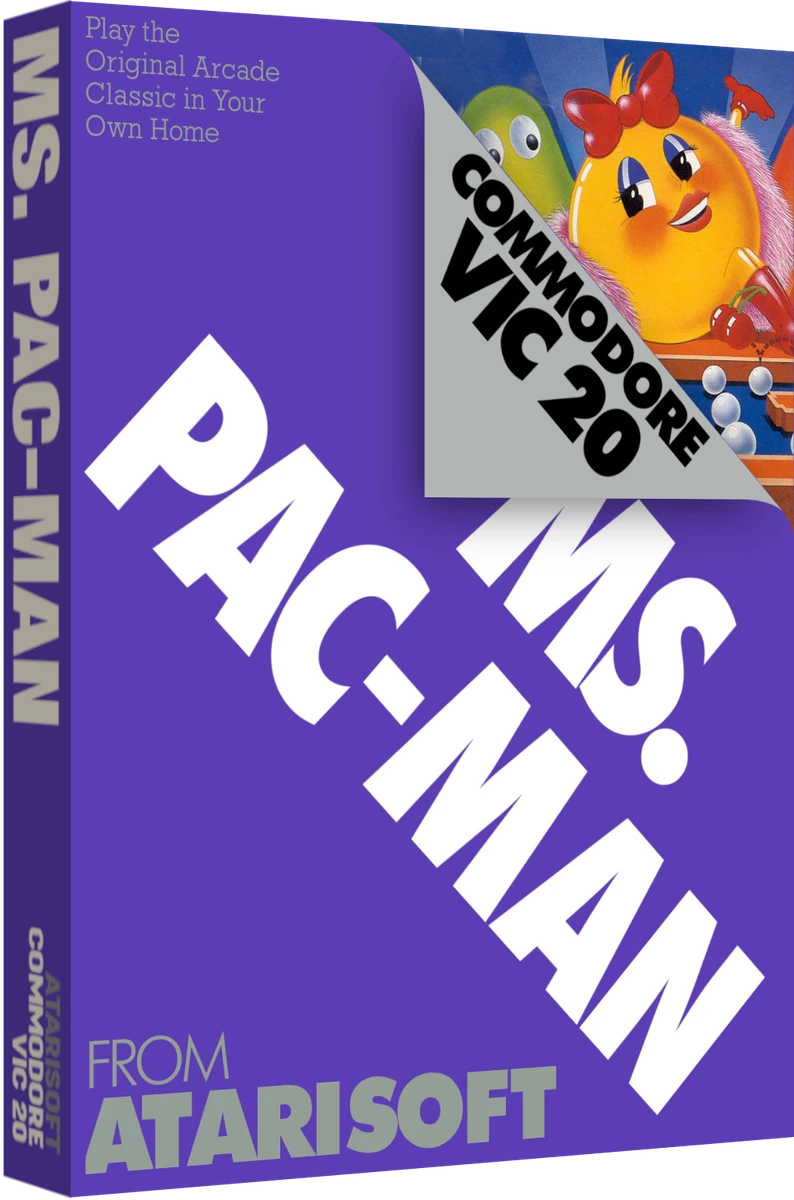 Ms. Pac-man box art