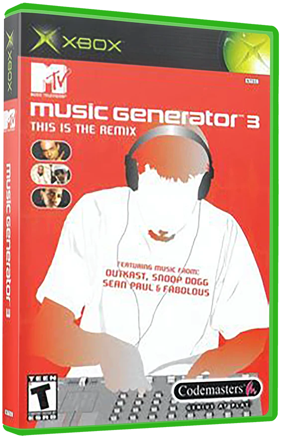 MTV Music Generator 3: This is the Remix box art