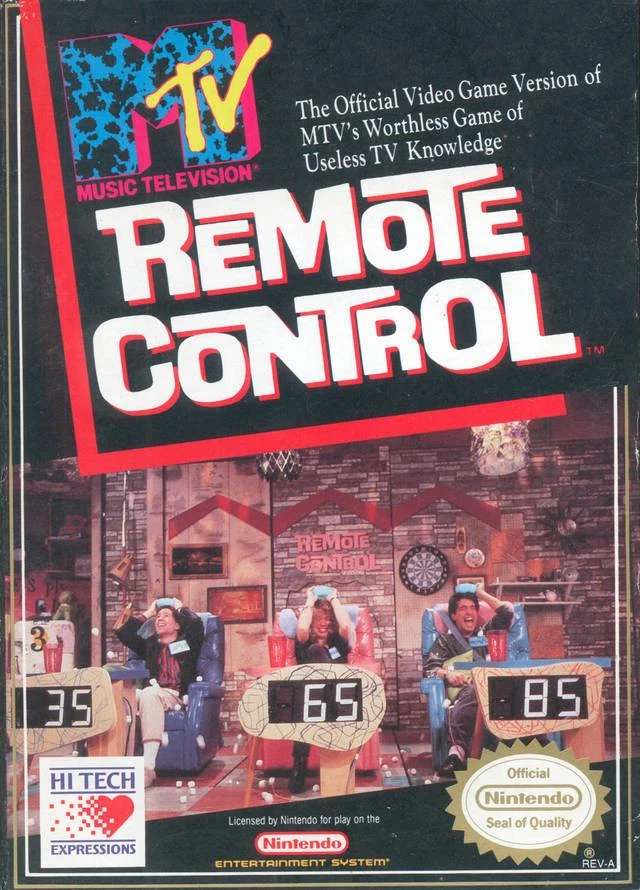 MTV Remote Control box art
