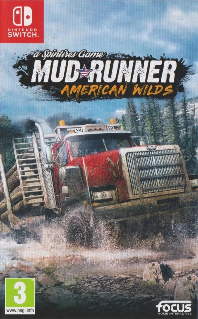 MudRunner American Wilds box art