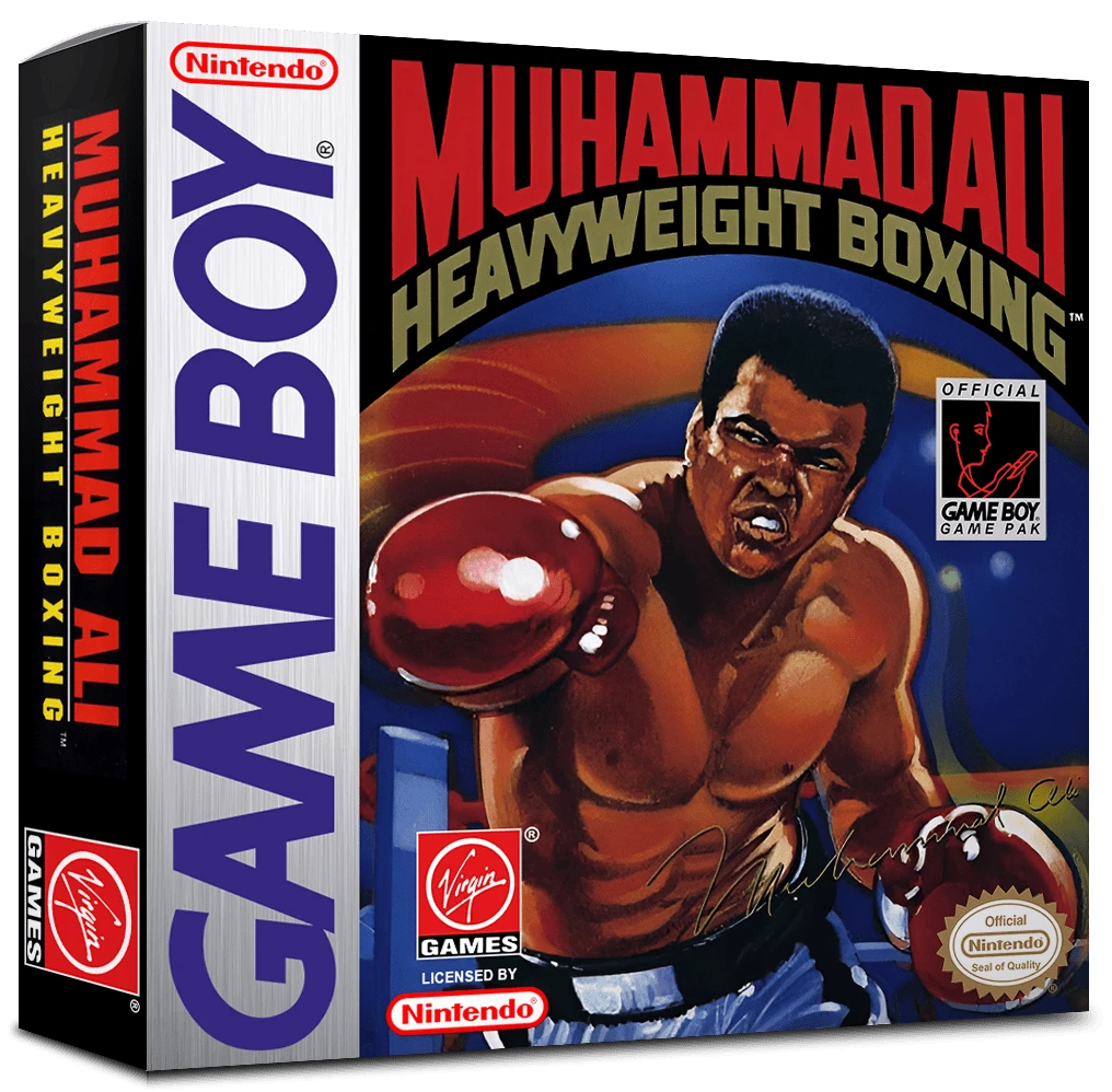 Muhammad Ali Heavyweight Boxing box art
