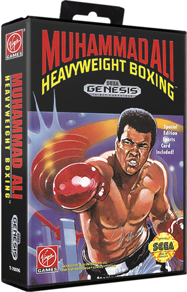 Muhammad Ali Heavyweight Boxing box art