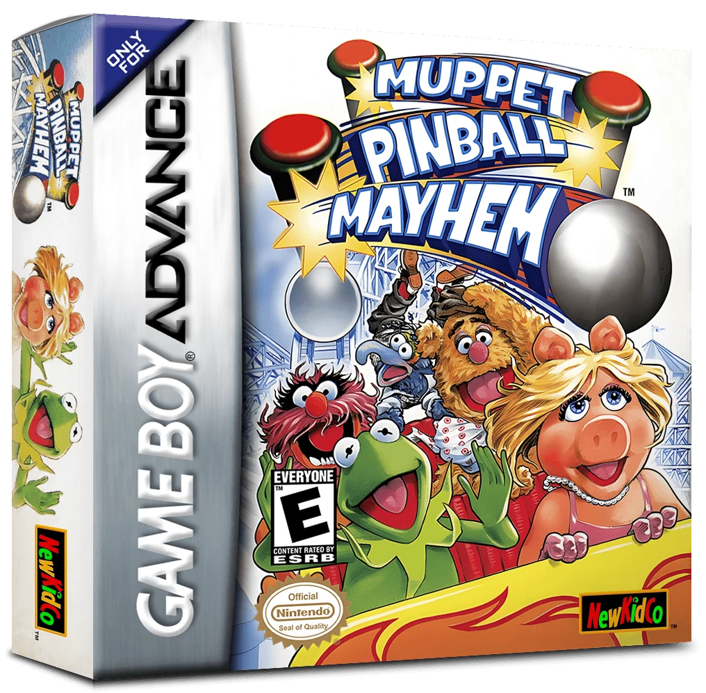 Muppet Pinball Mayhem box art