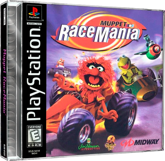 Muppet RaceMania box art