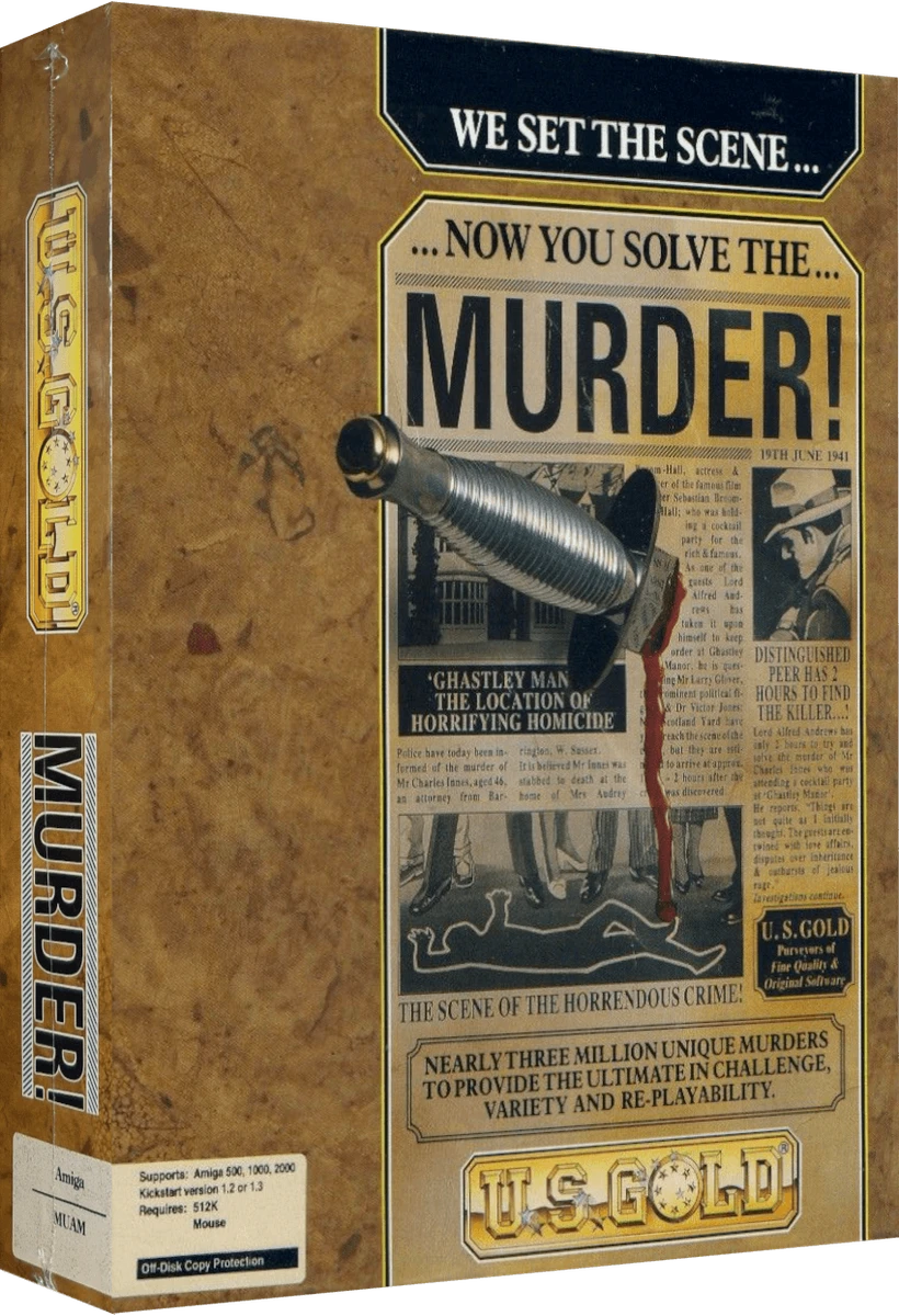 Murder box art