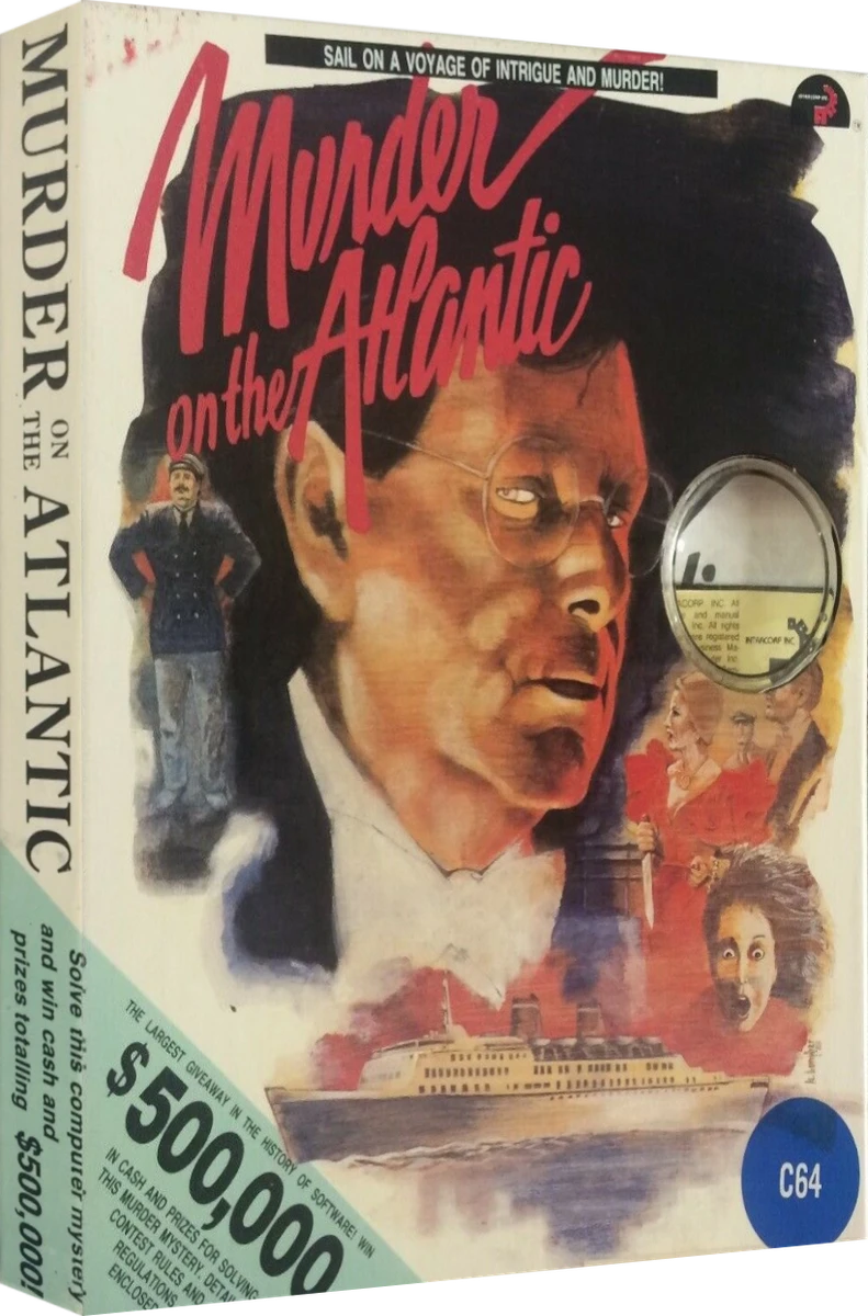 Murder On The Atlantic box art