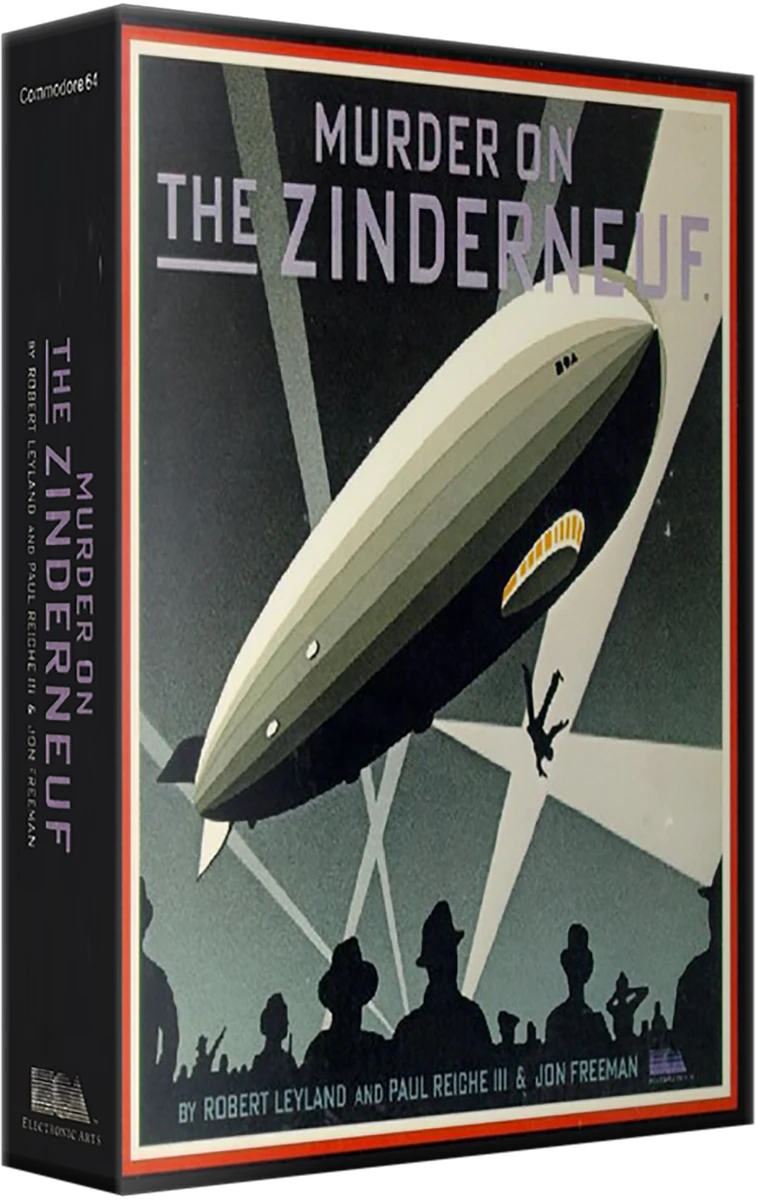 Murder on the Zinderneuf box art
