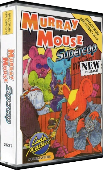 Murray Mouse Supercop box art