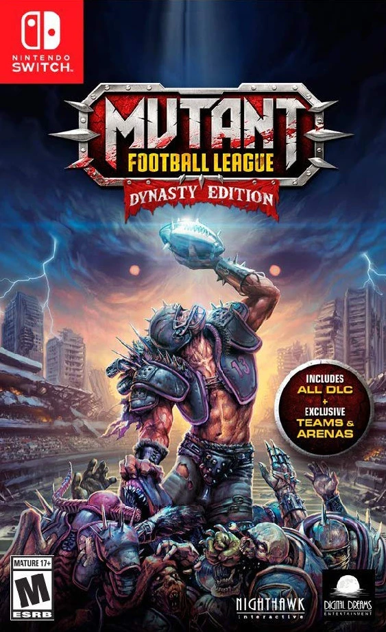 Mutant Football League Dynasty Edition box art