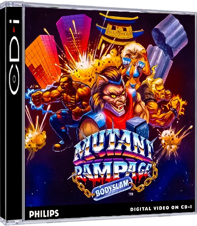 Mutant Rampage: Bodyslam box art