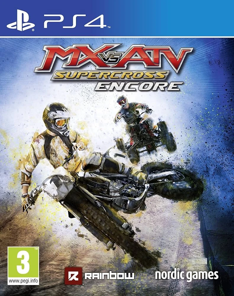 MX vs. ATV Supercross Encore box art