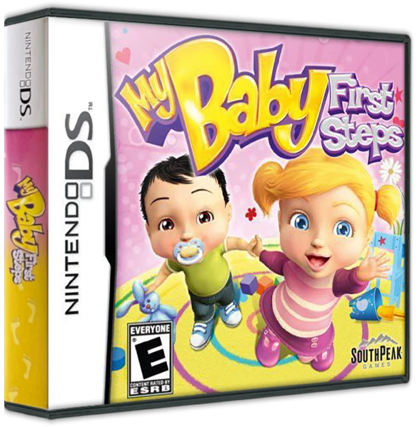 My Baby First Steps box art