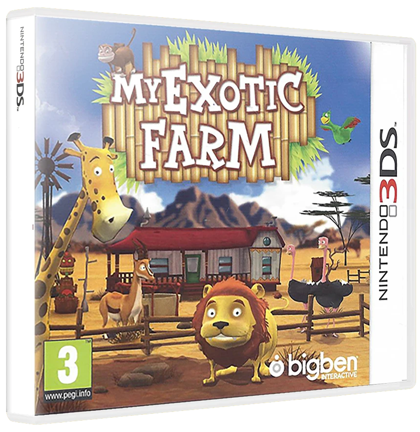 My Exotic Farm box art