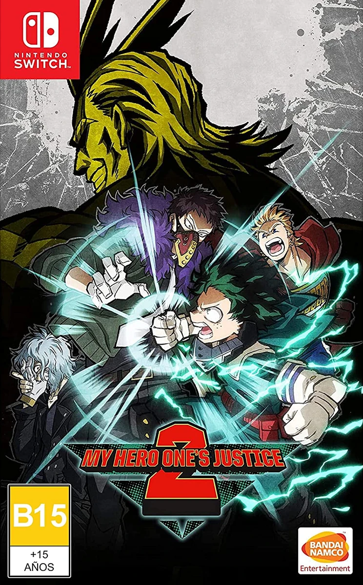 My Hero One's Justice 2 box art