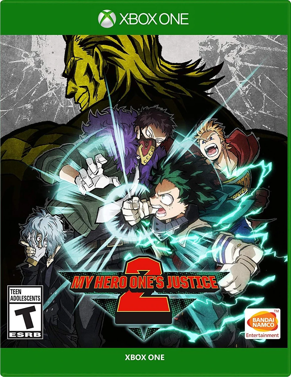 My Hero One's Justice 2 box art