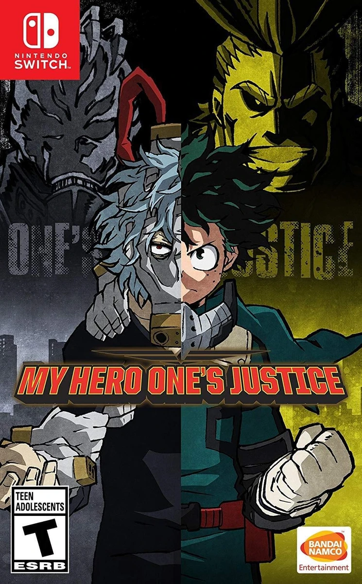 My Hero One's Justice box art