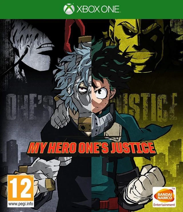 My Hero One's Justice box art