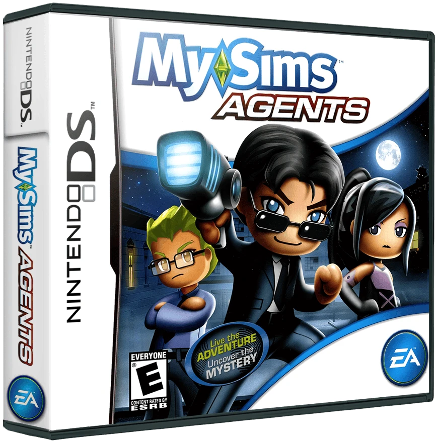 MySims Agents box art