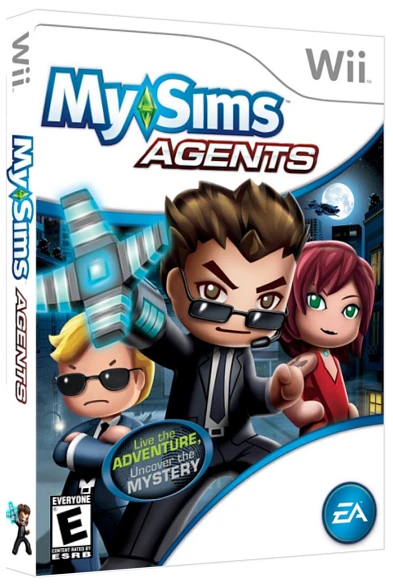 MySims Agents box art