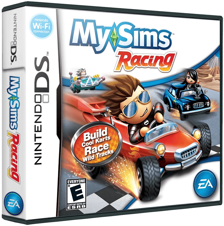 MySims Racing box art