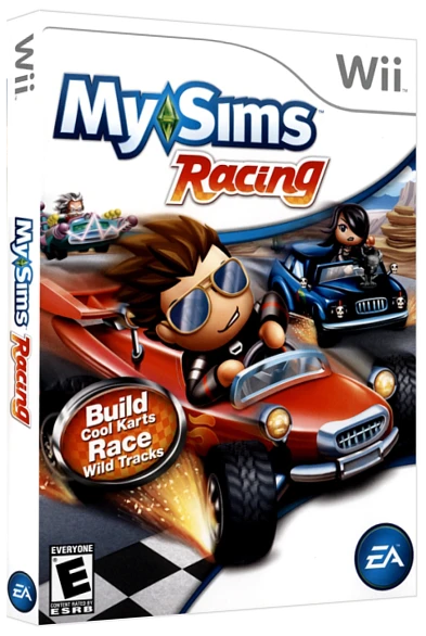 MySims Racing box art