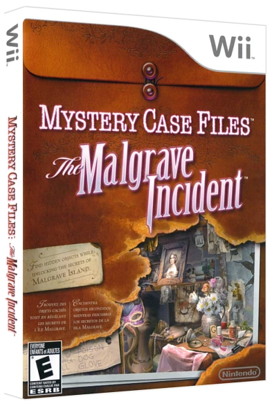 Mystery Case Files: The Malgrave Incident box art