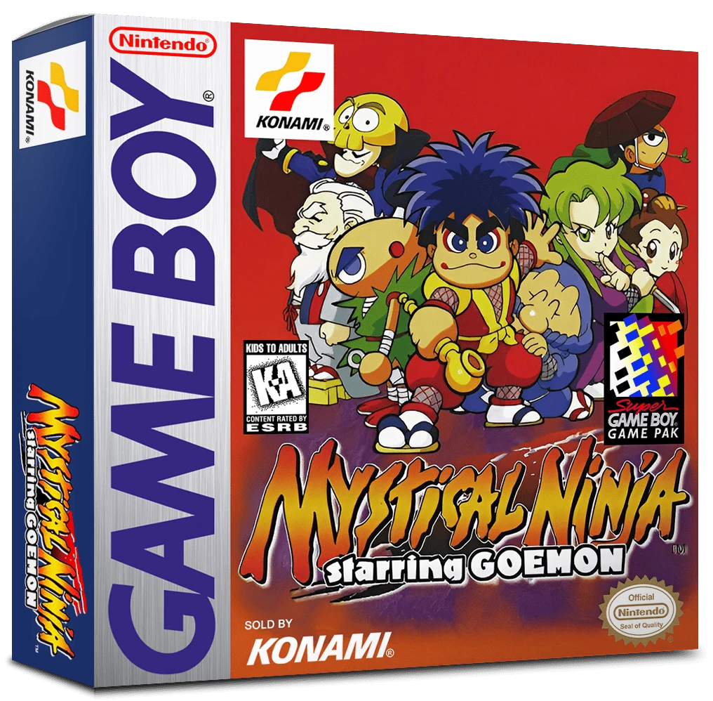 Mystical Ninja Starring Goemon box art