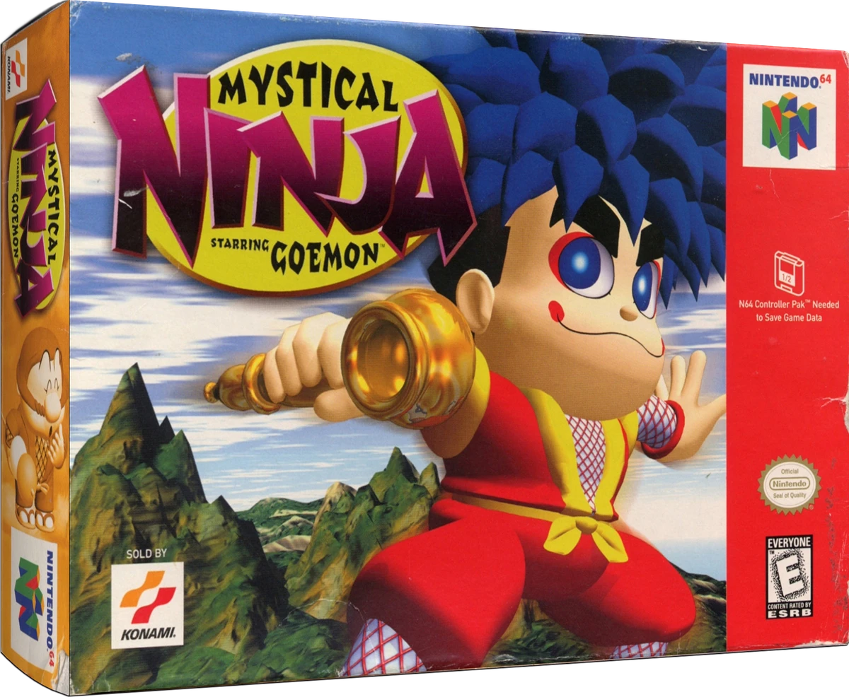 Mystical Ninja Starring Goemon box art