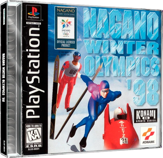 Nagano Winter Olympics '98 box art