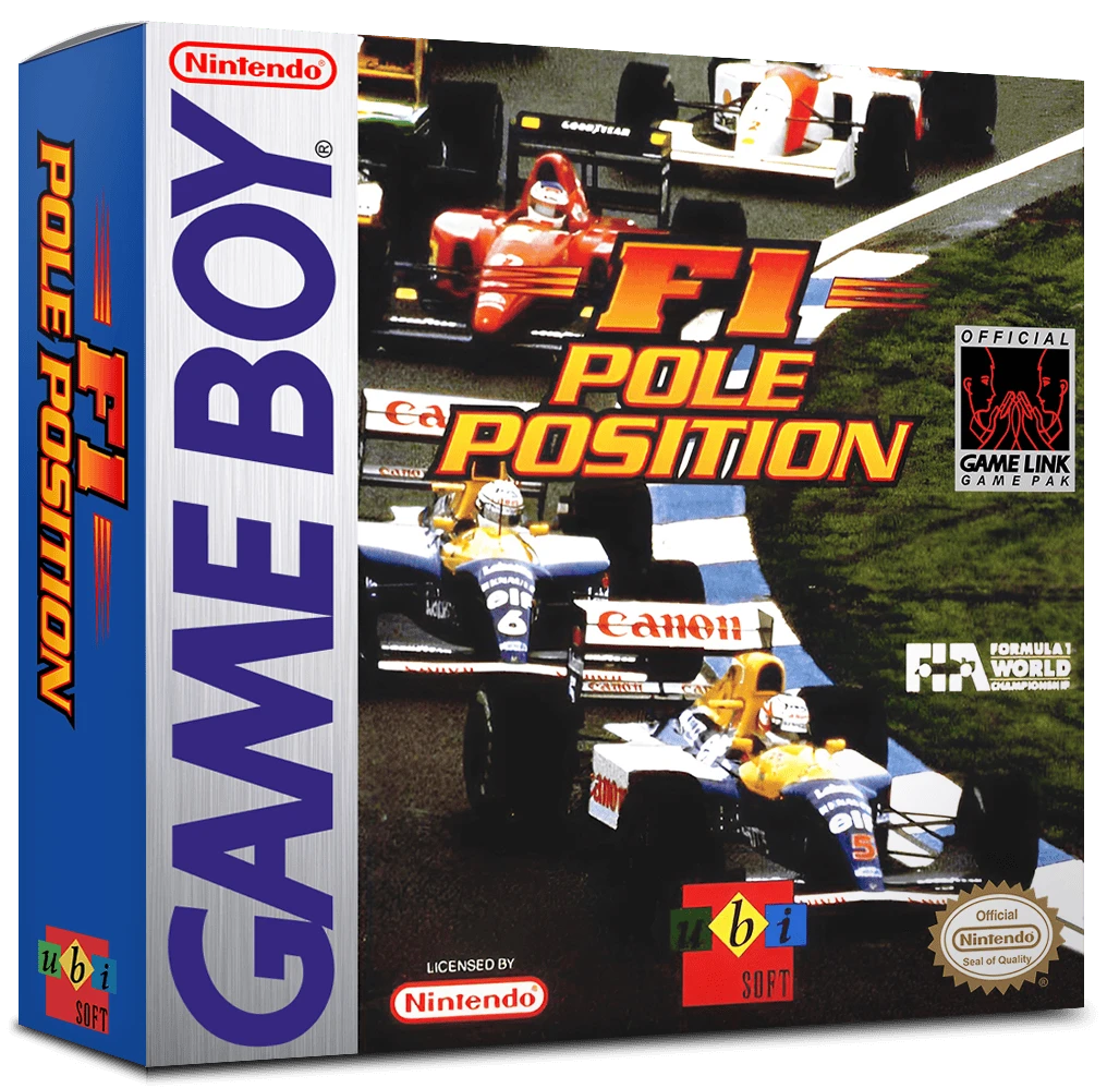 Nakajima Satoru Kanshu F-1 Hero GB '92 box art