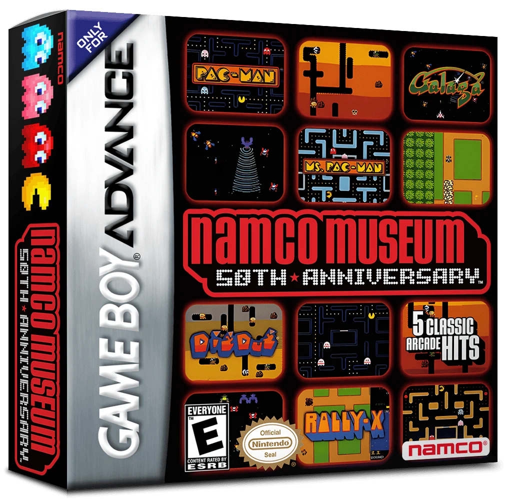 Namco Museum 50th Anniversary box art