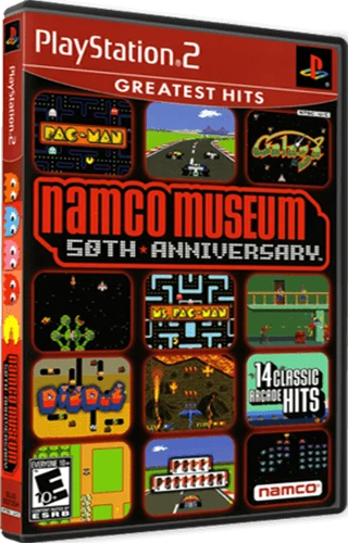 Namco Museum 50th Anniversary box art