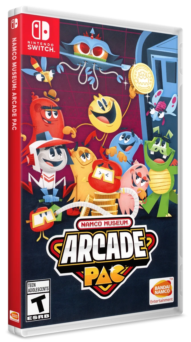Namco Museum Arcade Pac box art