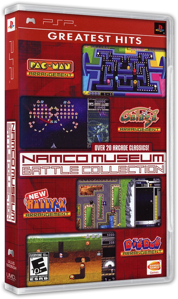 Namco Museum Battle Collection box art