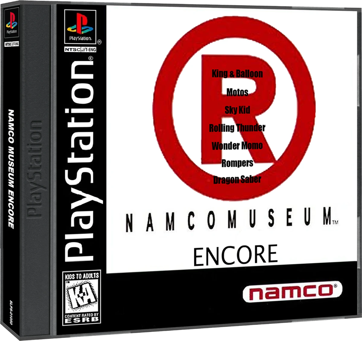Namco Museum Encore box art