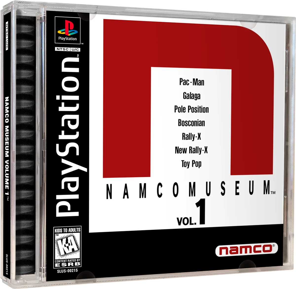 Namco Museum Vol. 1 box art