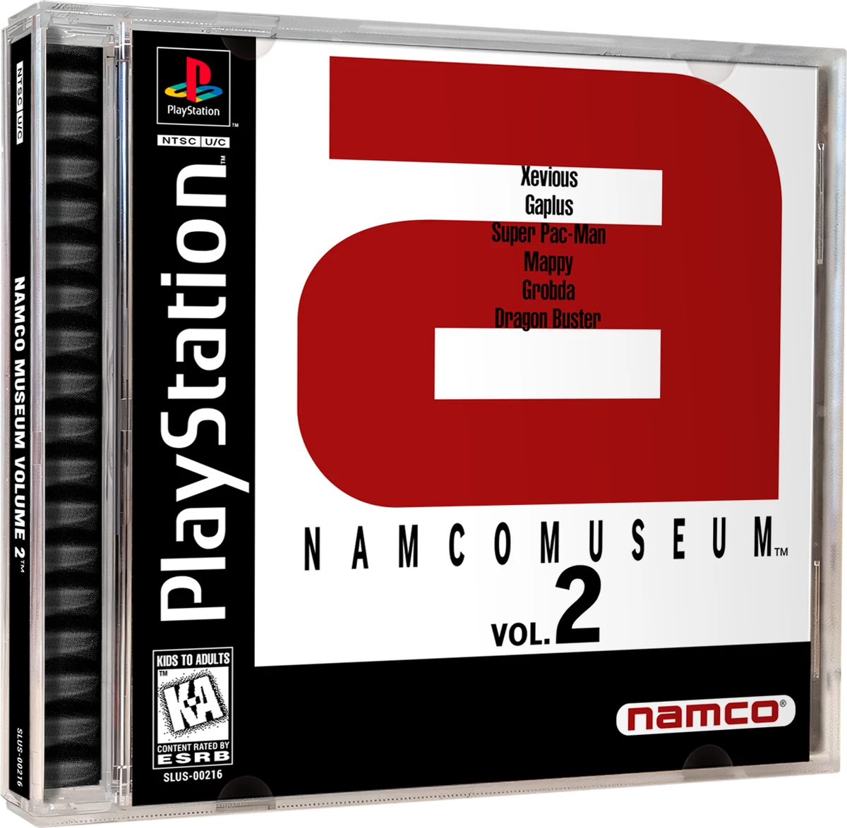 Namco Museum Vol. 2 box art