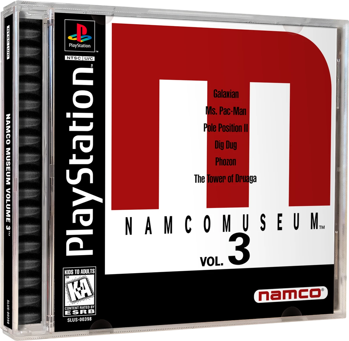 Namco Museum Vol. 3 box art
