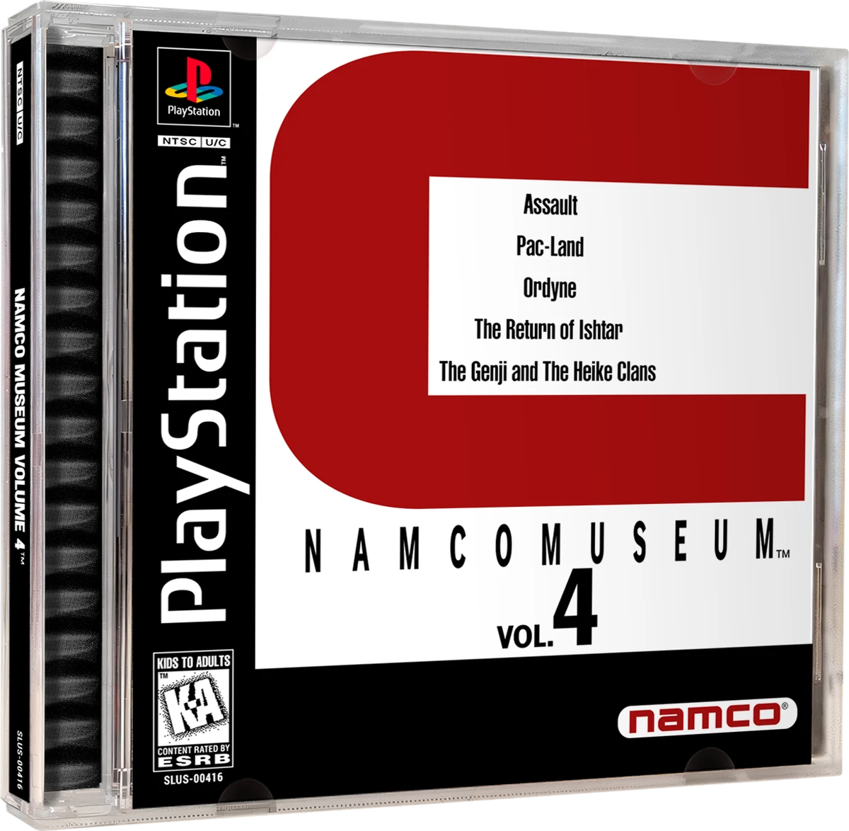 Namco Museum Vol. 4 box art