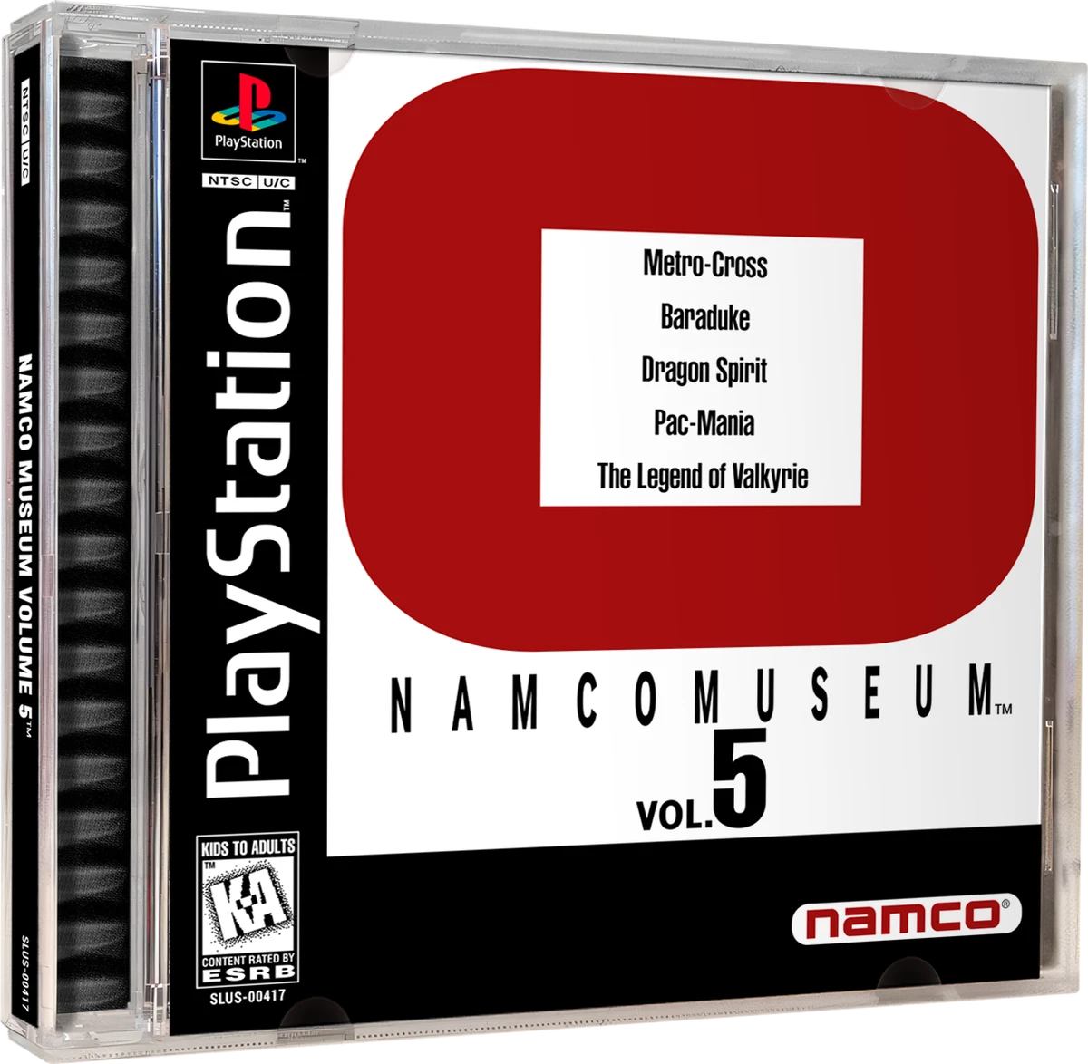 Namco Museum Vol. 5 box art