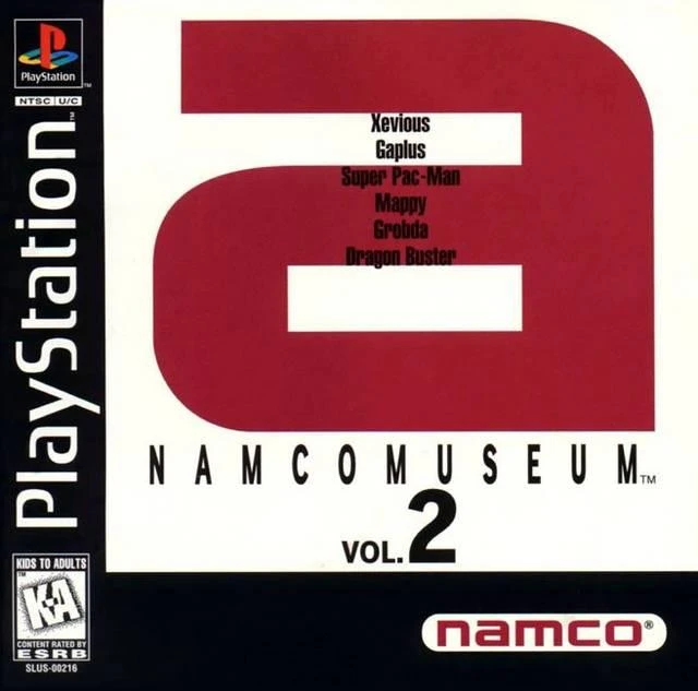 Namco Museum Volume 2 box art