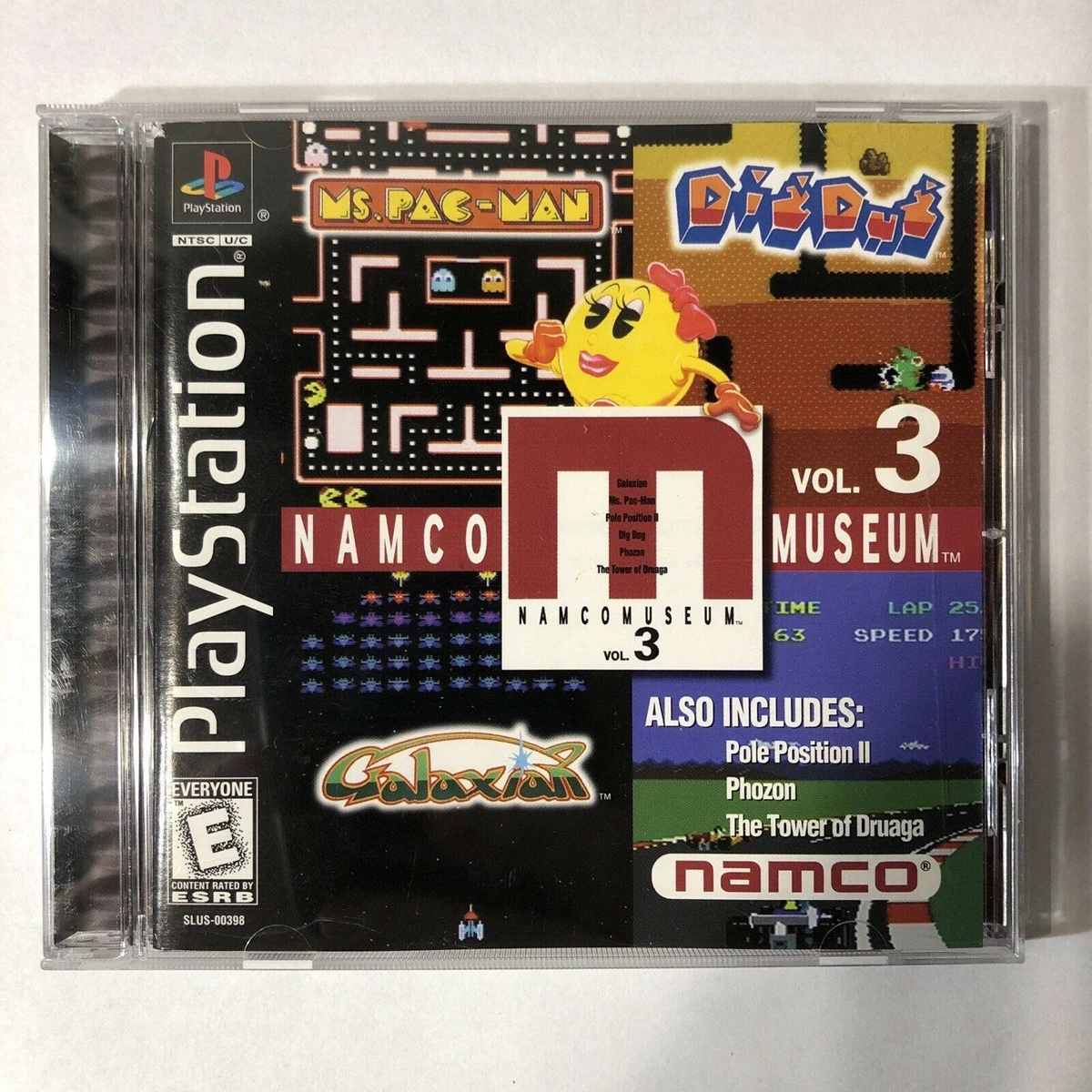 Namco Museum Volume 3 box art
