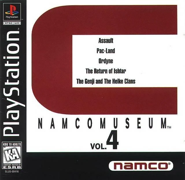 Namco Museum Volume 4 box art