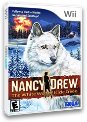 Nancy Drew The White Wolf of Icicle Creek box art