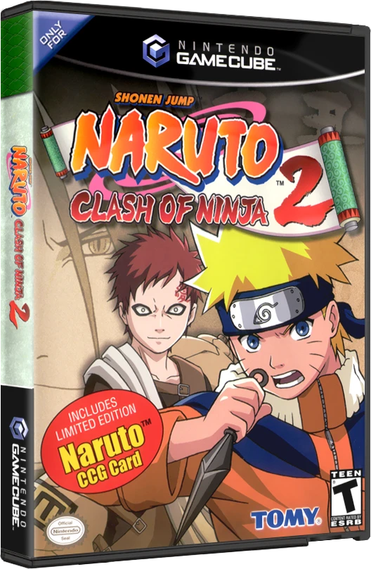 Naruto Clash of Ninja 2 box art