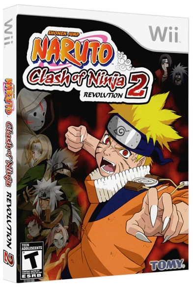 Naruto Clash of Ninja Revolution 2 box art